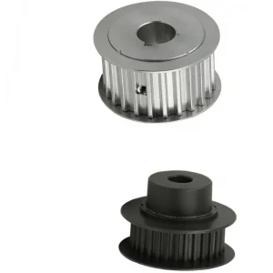 china-timing-pulley-products-EP-L075 9.525mm Straight Bore Timing Pulley-Steel and Cast Iron