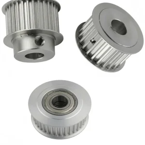 china-timing-pulley-products-EP-L100 9.525MM Steel & Cast Iron Straight Bore Timing Pulley